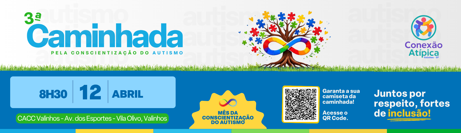 3ª Caminhada pela Conscientização do Autismo