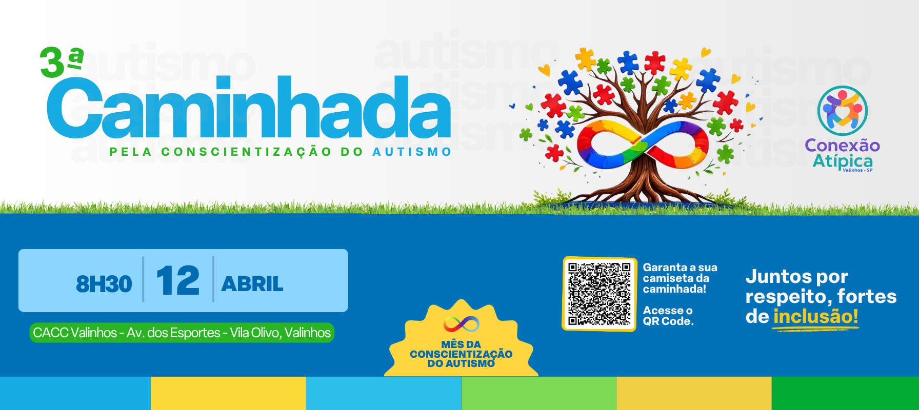 3ª Caminhada pela Conscientização do Autismo