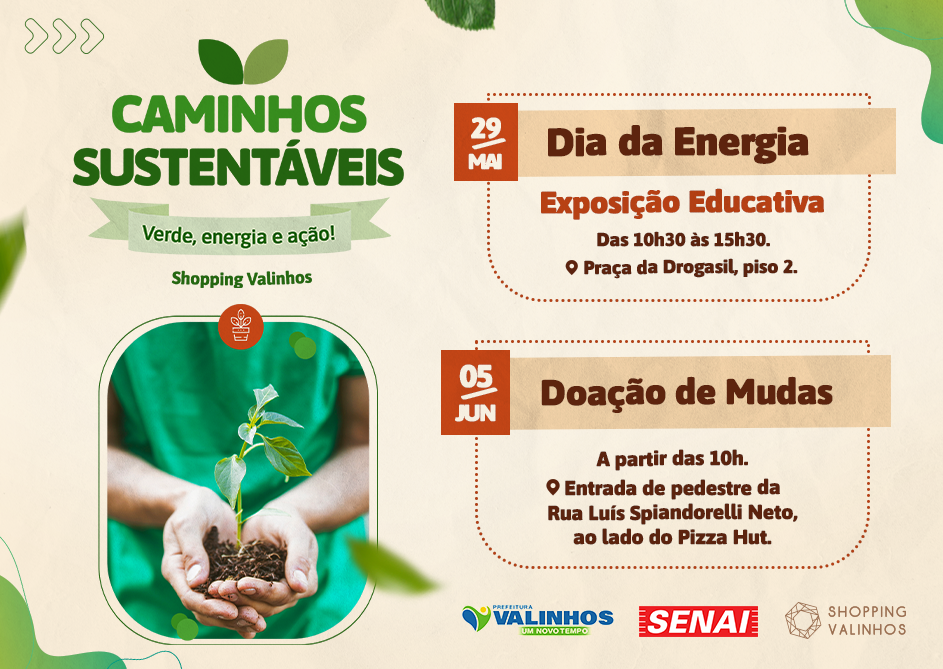 CAMINHOS SUSTENTÁVEIS | SHOPPING VALINHOS