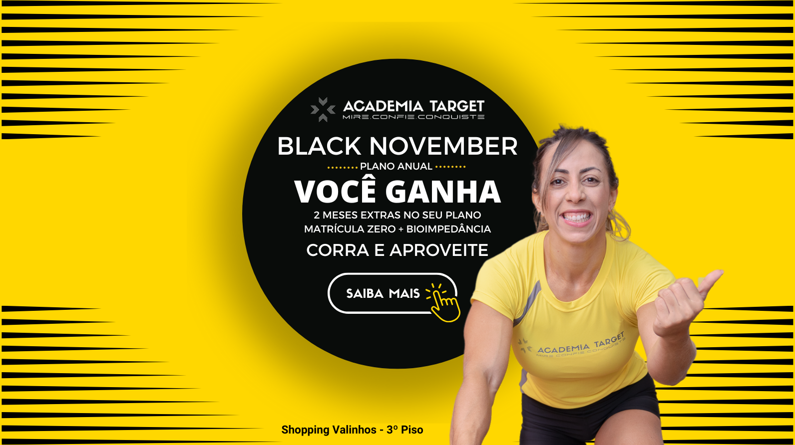 Black Friday Target Academia Shopping Valinhos