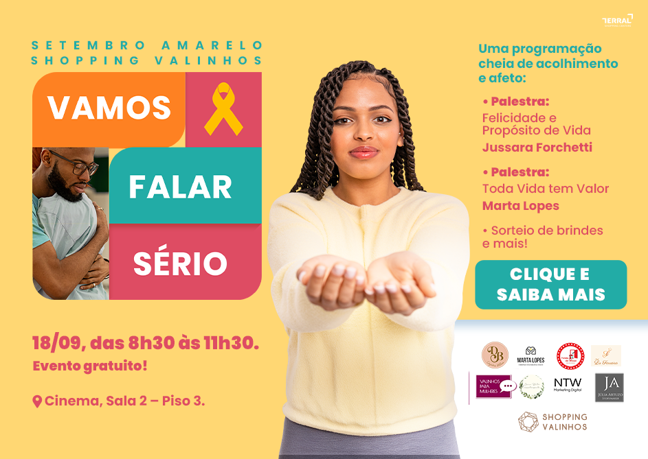 SETEMBRO AMARELO | SHOPPING VALINHOS