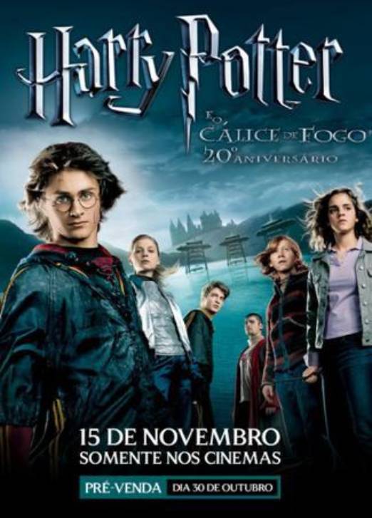 HARRY POTTER E O CÁLICE DE FOGO - 20º ANIVERSÁRIO