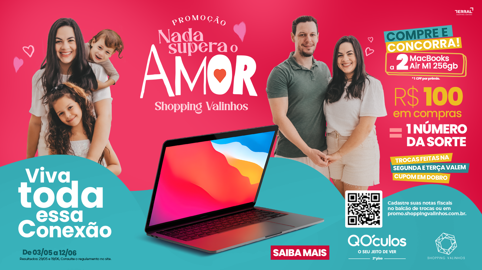 Campanha mães e namorados - Shopping Valinhos 2023