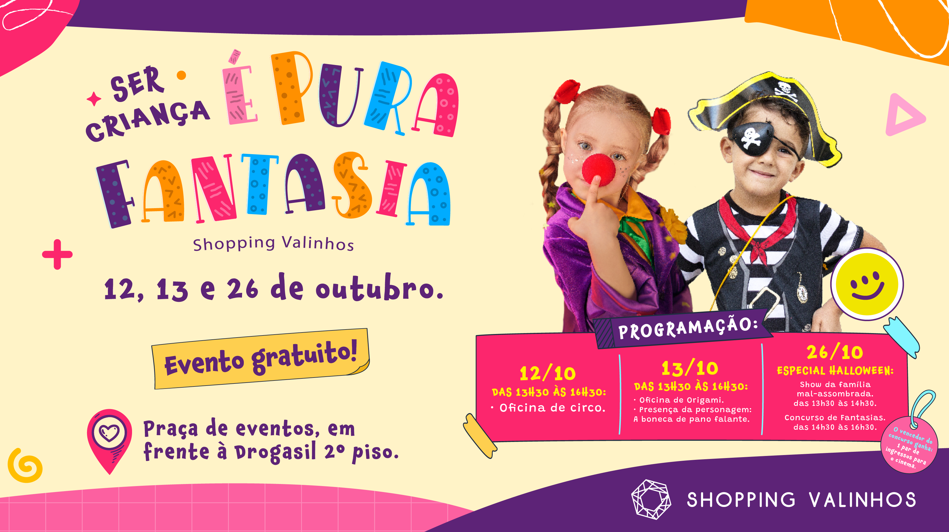 EVENTO DIA DAS CRIANÇAS - SHOPPING VALINHOS