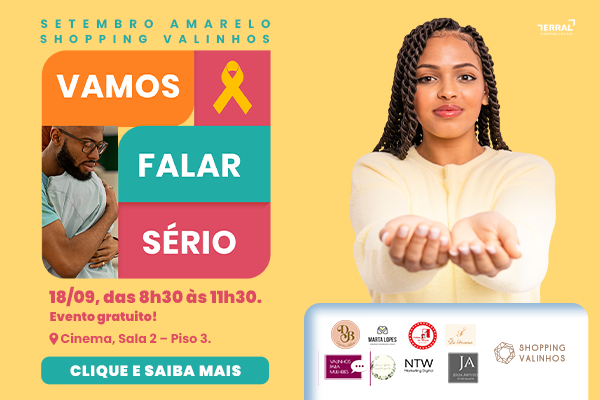Setembro Amarelo | Shopping Valinhos