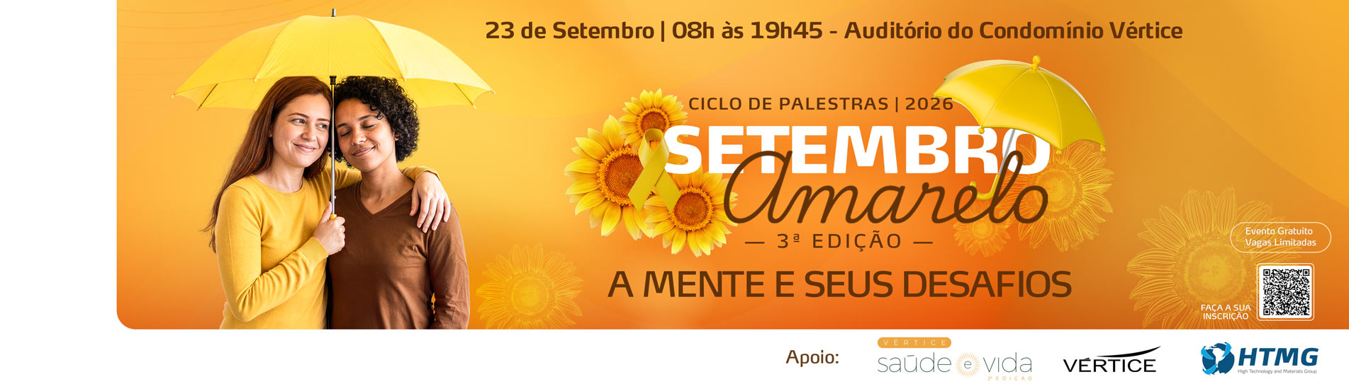 PALESTRAS - SETEMBRO AMARELO