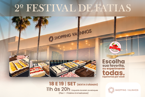 2° FESTIVAL DE FATIAS