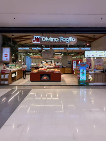 Logo da loja divino fogão