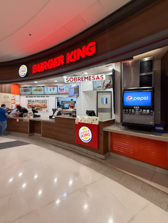 Logo da loja burger king