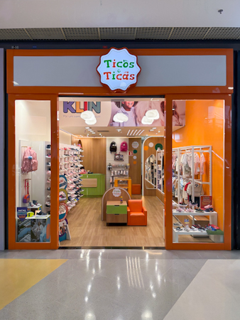 Logo da loja ticos & ticas