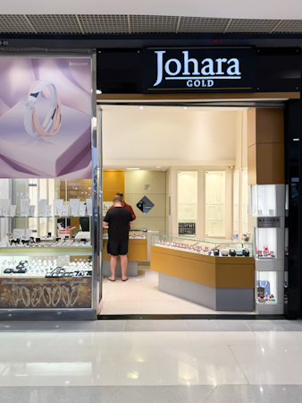 Logo da loja johara gold