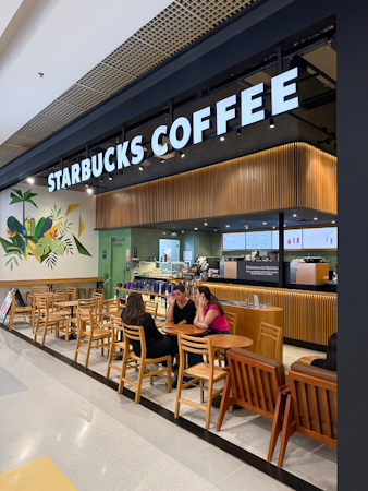 Logo da loja starbucks