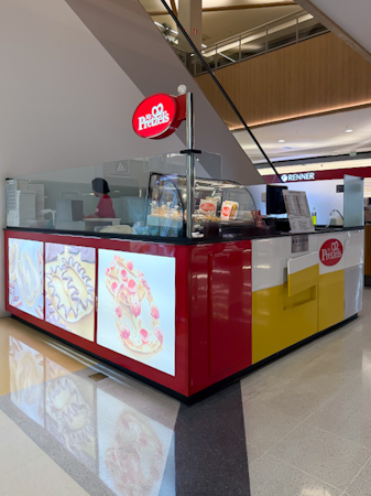 Logo da loja mr pretzels