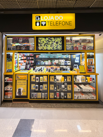 Logo da loja loja do telefone