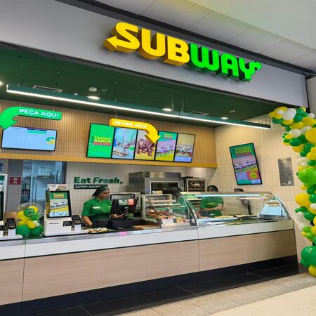 Logo da loja subway