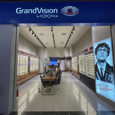 Logo da loja grandvision  