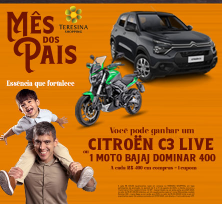 A Promoção do Mês dos Pais vai transformar suas compras em grandes prêmios!