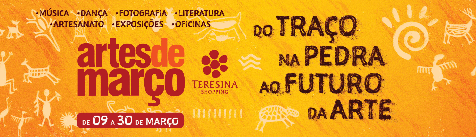 Teresina Shopping homenageia a Serra da Capivara no Artes de Março 2026