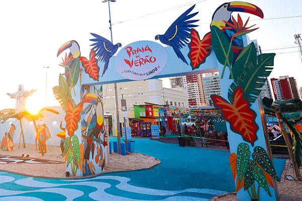 Comida boa, música e muitos cliques: Praia de Verão é o point das férias em Teresina