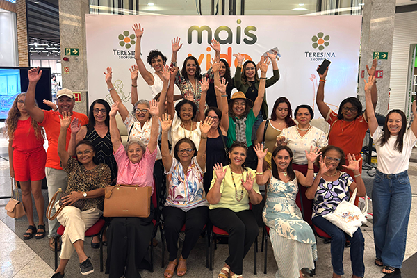 Teresina Shopping lança Projeto Mais Vida no Dia dos Avós e reforça compromisso com a longevidade ativa