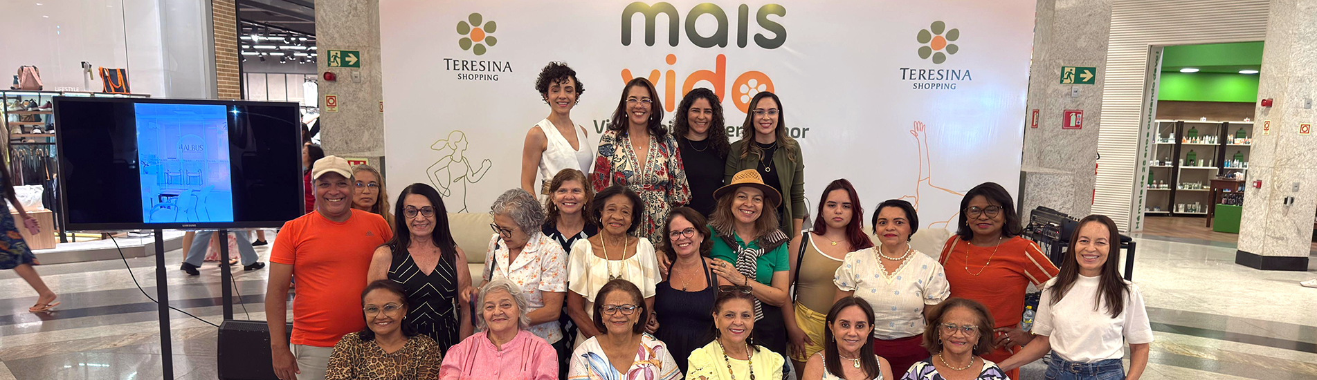 Teresina Shopping lança Projeto Mais Vida no Dia dos Avós e reforça compromisso com a longevidade ativa