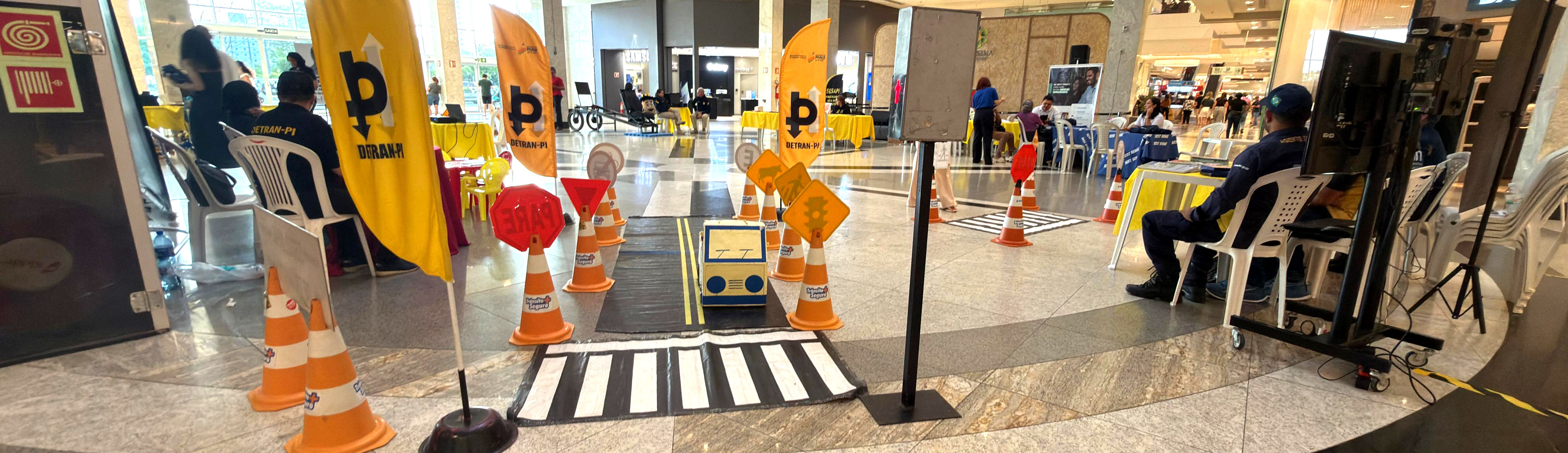 Teresina Shopping recebe abertura da Semana do Trânsito