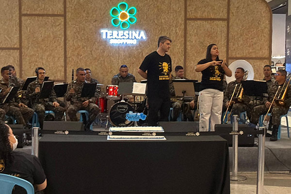 Teresina Shopping celebrou o Dia Nacional do Surdo com evento especial