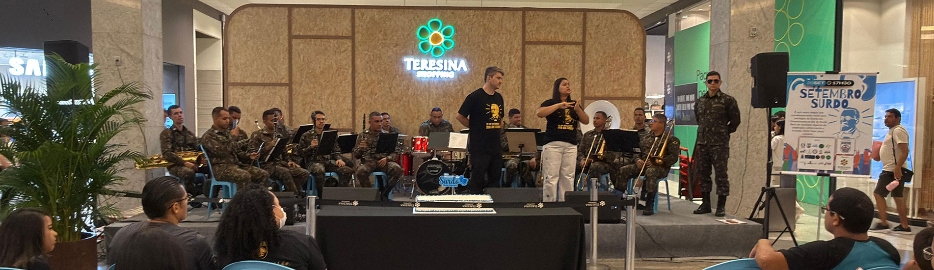 Teresina Shopping celebrou o Dia Nacional do Surdo com evento especial