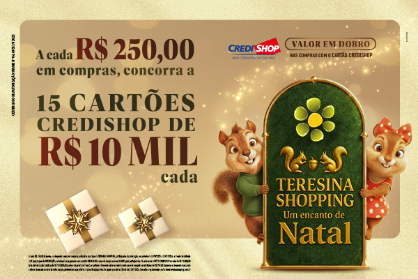 Campanha Promocional de Natal do Teresina Shopping: Um Encanto de Natal 