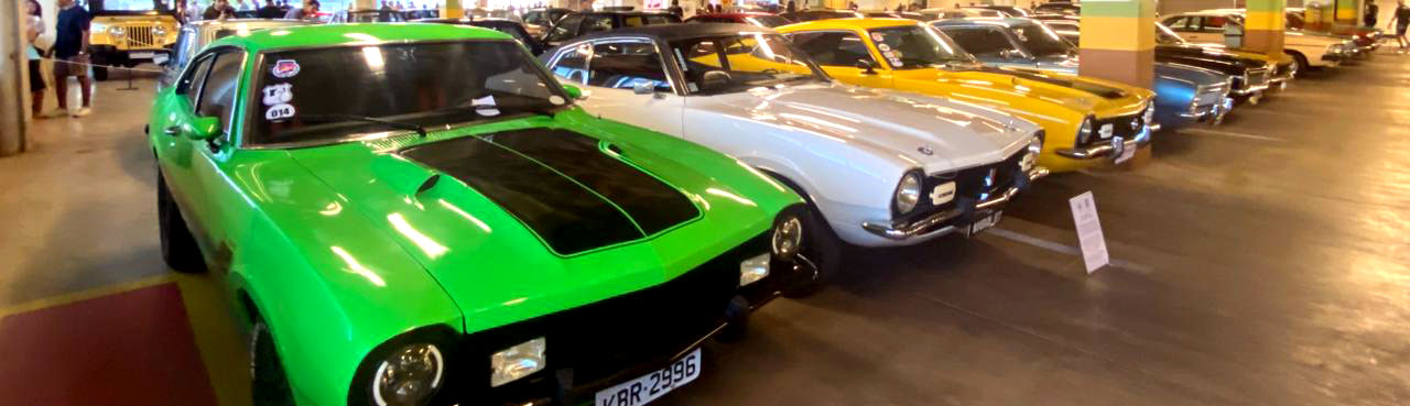 Teresina Shopping recebeu o 4° encontro Antigos e Amigos com recorde de veículos