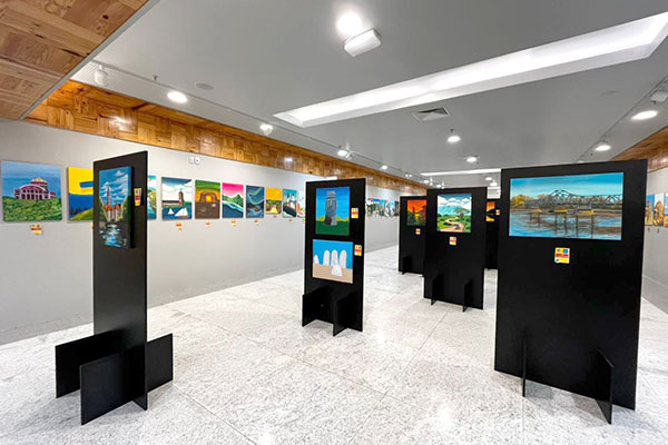 Teresina Shopping recebeu a exposição Uma Janela para o Mundo na Galeria de Arte