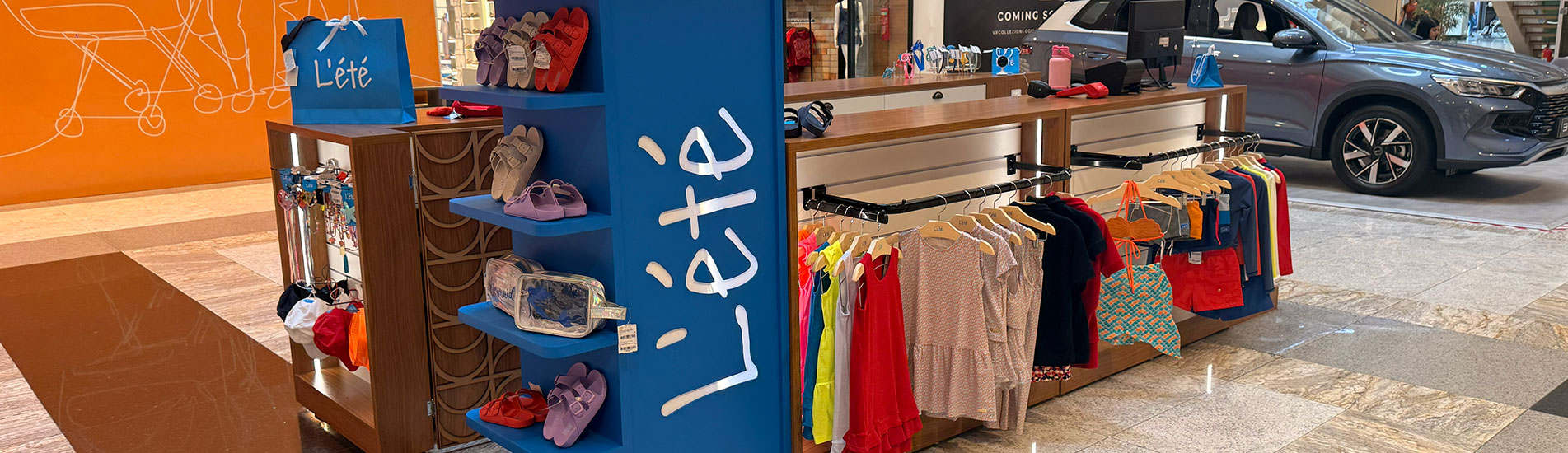 Lété inaugura primeiro quiosque do Brasil no Teresina Shopping