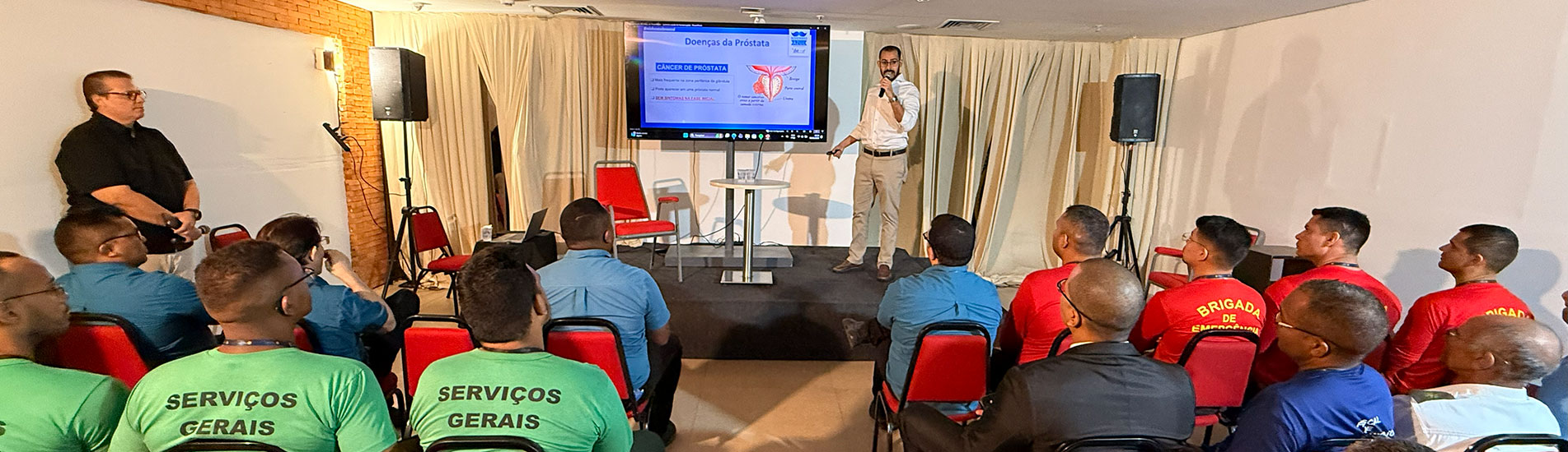 Teresina Shopping promove ação especial do Novembro Azul para colaboradores