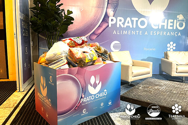 Dia D da Campanha Prato Cheio no Teresina Shopping