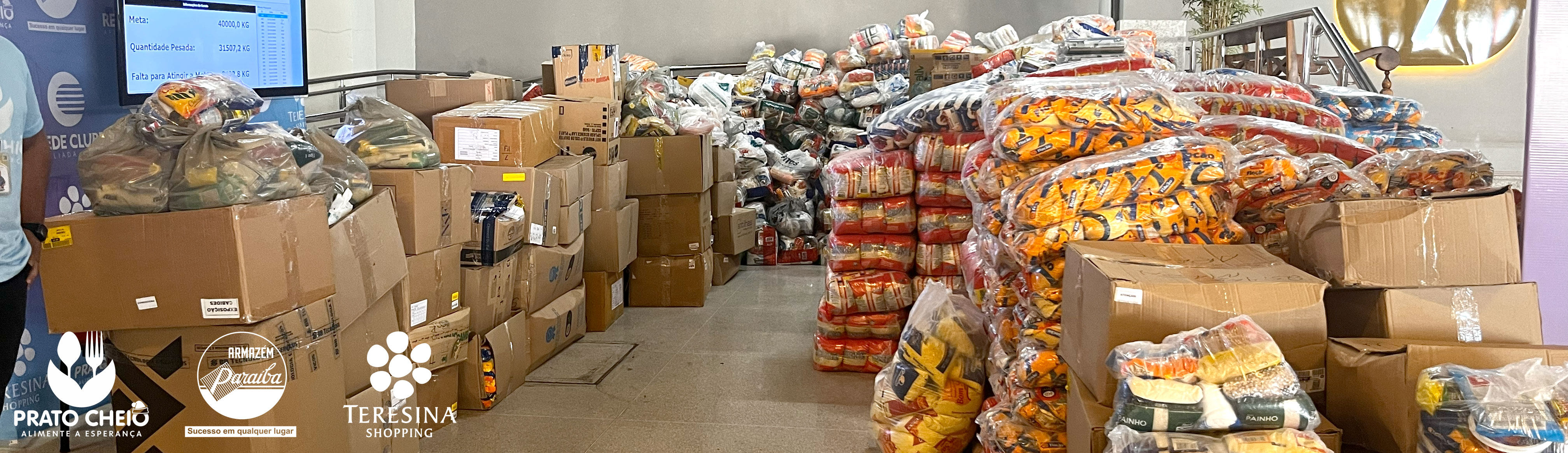 Dia D da Campanha Prato Cheio no Teresina Shopping