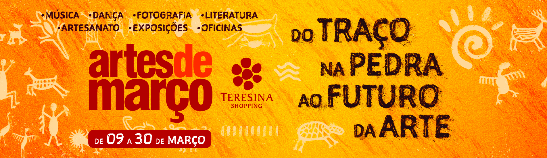 Teresina Shopping homenageia a Serra da Capivara no Artes de Março 2026