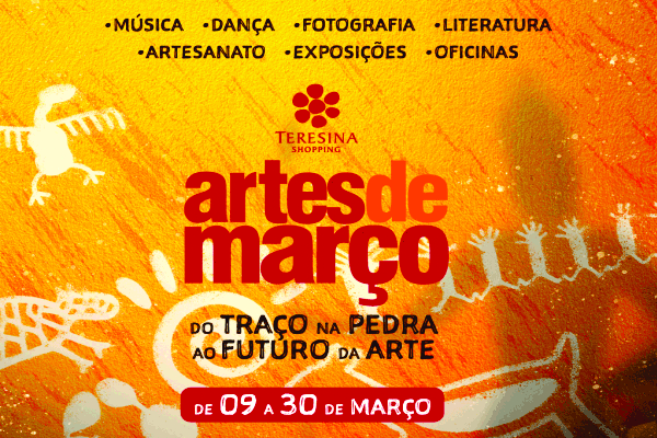 Teresina Shopping homenageia a Serra da Capivara no Artes de Março 2026