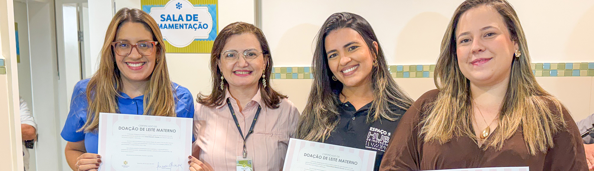 Dia das Mães: Teresina Shopping realizou homenagem às mães em ação sobre doação de leite materno