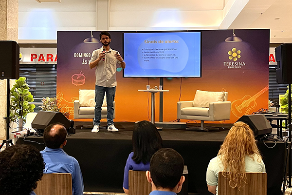 Teresina Shopping promoveu Café com Conversa sobre saúde mental no Setembro Amarelo