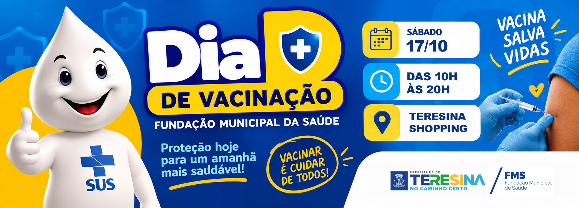 FMS prepara programação alusiva ao Dia Nacional da Vacinação
