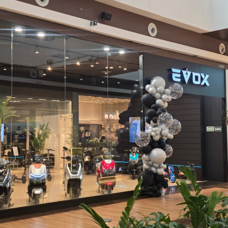 Logo da loja evox motos elétricas