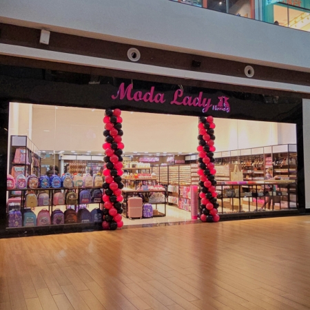 Logo da loja moda lady