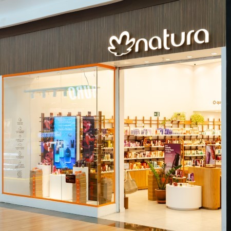 Logo da loja natura