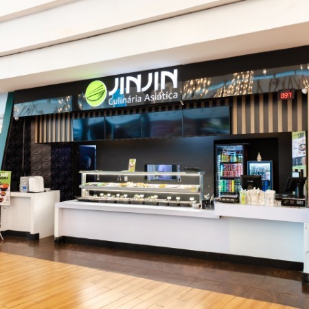 Logo da loja jin jin wok