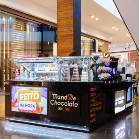 Logo da loja mundo di chocolate