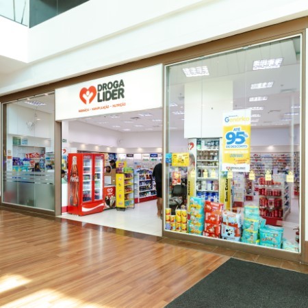 Logo da loja droga lider