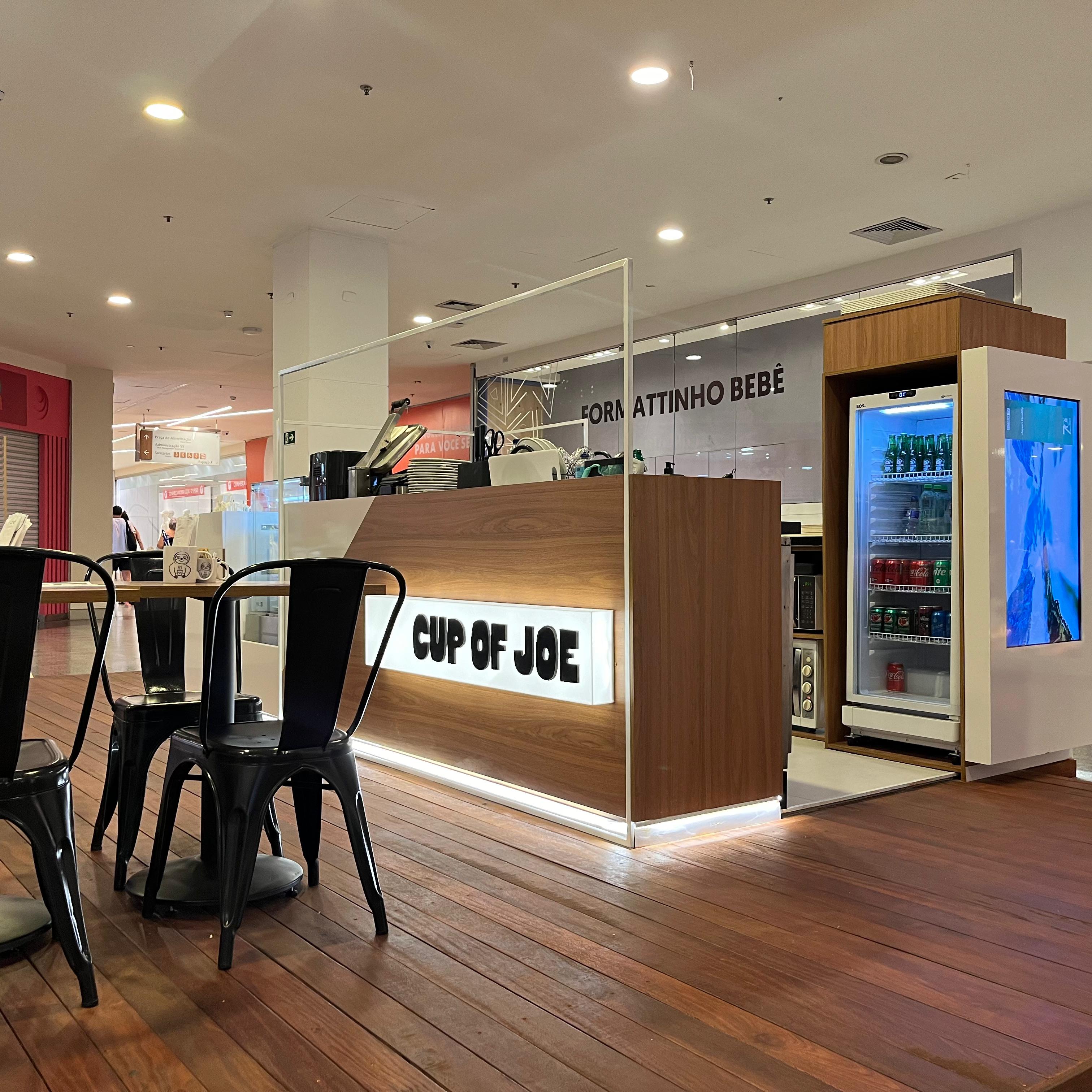 Logo da loja cup of joe