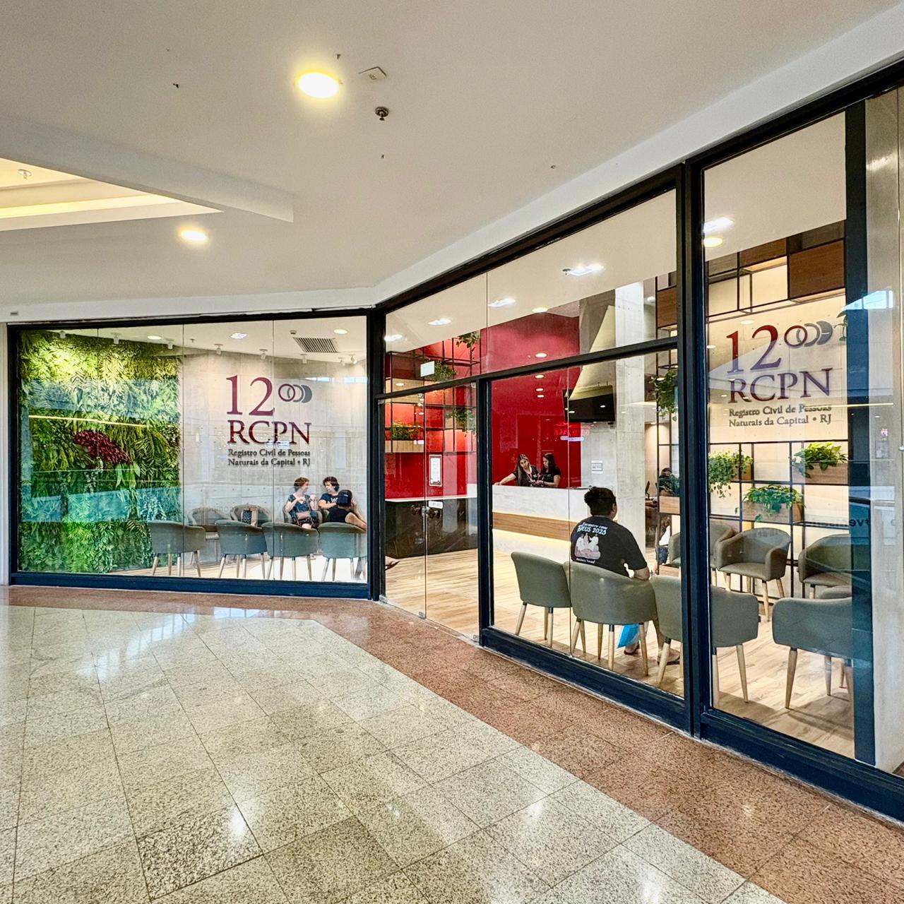 Logo da loja cartório 12º registro civil  de pessoas naturais d