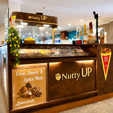 Logo da loja nutty up