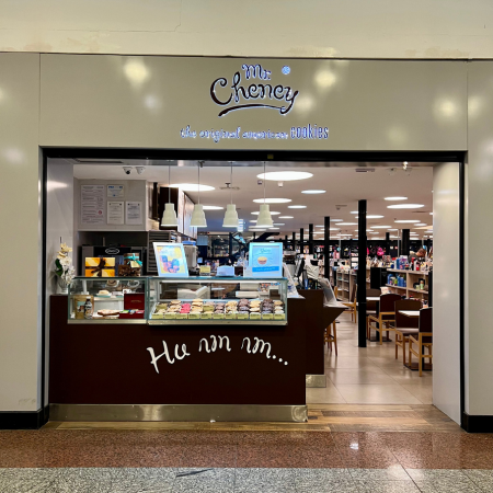 Logo da loja mr cheney